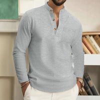 Samuel | Lightweight Casual Style Modern Linen Shirt