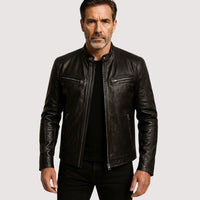 Maverick | Timeless Biker Style Leather Jacket