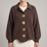 Lucia | Textured Layering Style Knit Cardigan