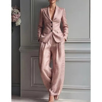 Vivian | Blazer and Wide Leg Pants Two-Piece Set
