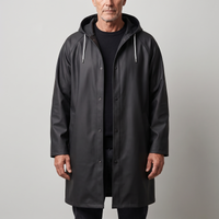 Jaxon | Lightweight Waterproof Long Hooded Raincoat