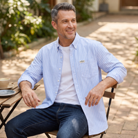 Joshua | Classic and Comfortable Style Striped Cotton Shirt