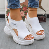 Avery | Lightweight Slip-On Style Wedge Sandals