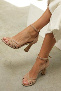 Elisa | Elegant Strappy Block Heel Sandals