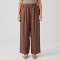 Serena | Effortless Straight Leg Style Linen Pants