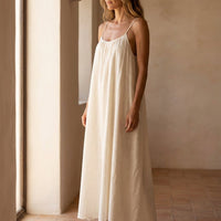 Bailey | Flowy Summer Style Open Back Maxi Dress