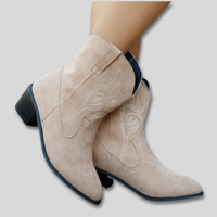 Estella | Embroidered Classic Cowboy Boots