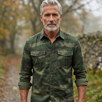 Rayan | Rugged Casual Style Utility Button-Up Shirt