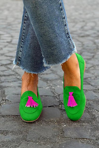 Sloane | Classic Round Toe Tassel Loafer