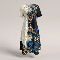 Lydia | Effortless Summer Style Floral Midi Dress